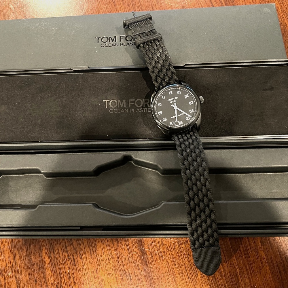 Tom Ford Ocean Plastic Watch